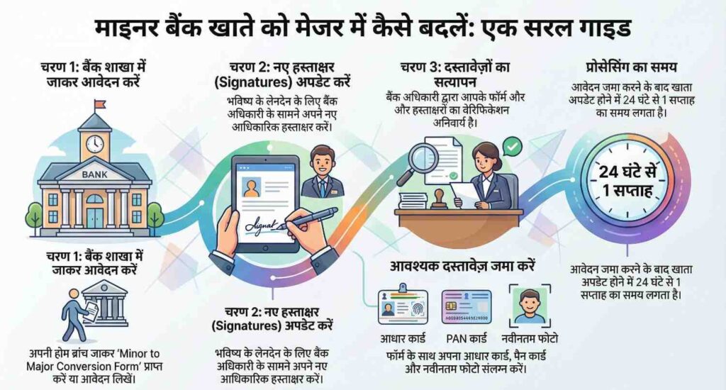 अकाउंट को माइनर से मेजर में बदलना क्यों जरुरी है