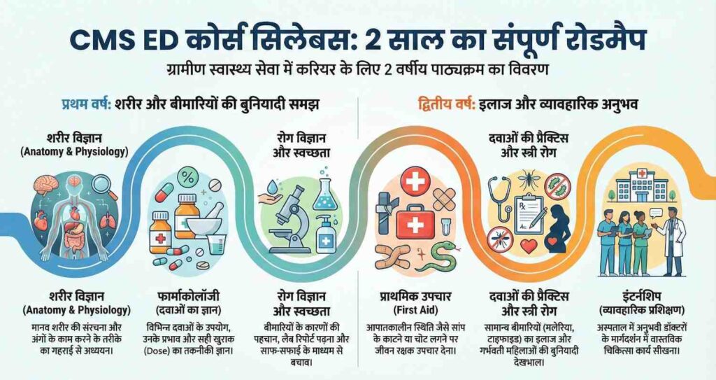 CMS ED Course Syllabus in Hindi