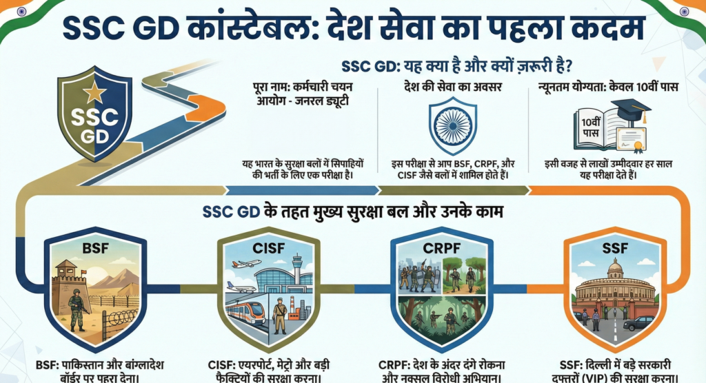 SSC GD में कौन-कौन सी पोस्ट (Posts) मिलती हैं?