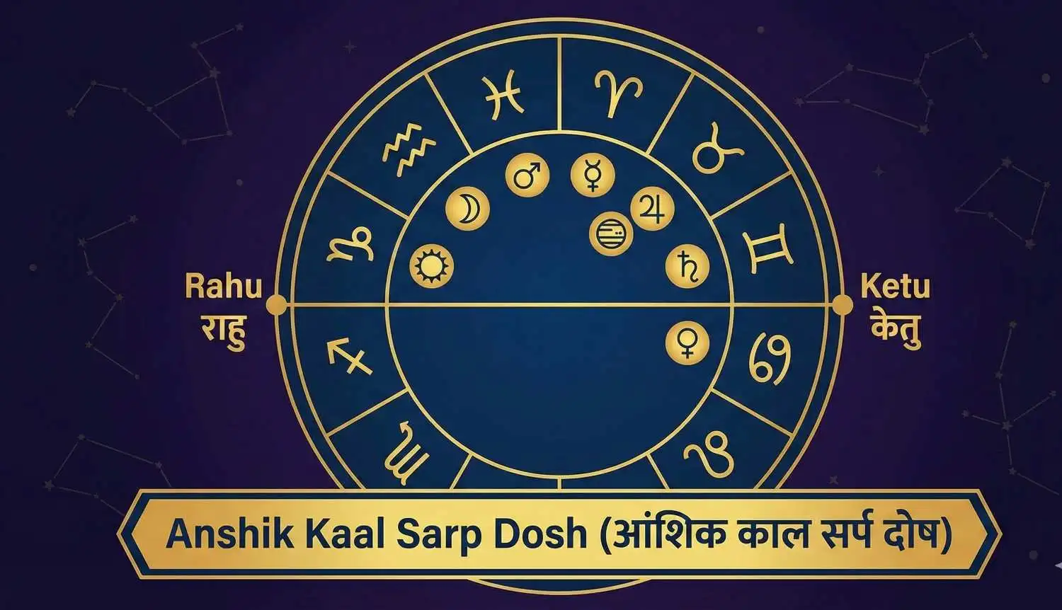 anshik kaal sarp dosh kya hota hai